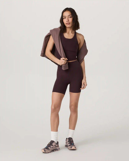 Clean Elevation Shorty 6" | Raisin Heather