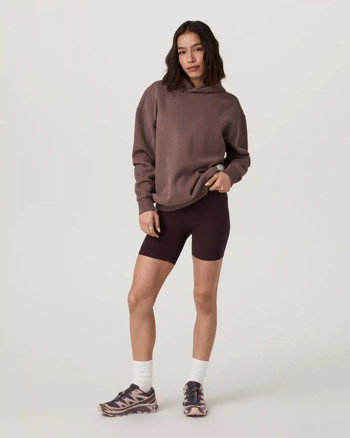 Clean Elevation Shorty 6" | Raisin Heather