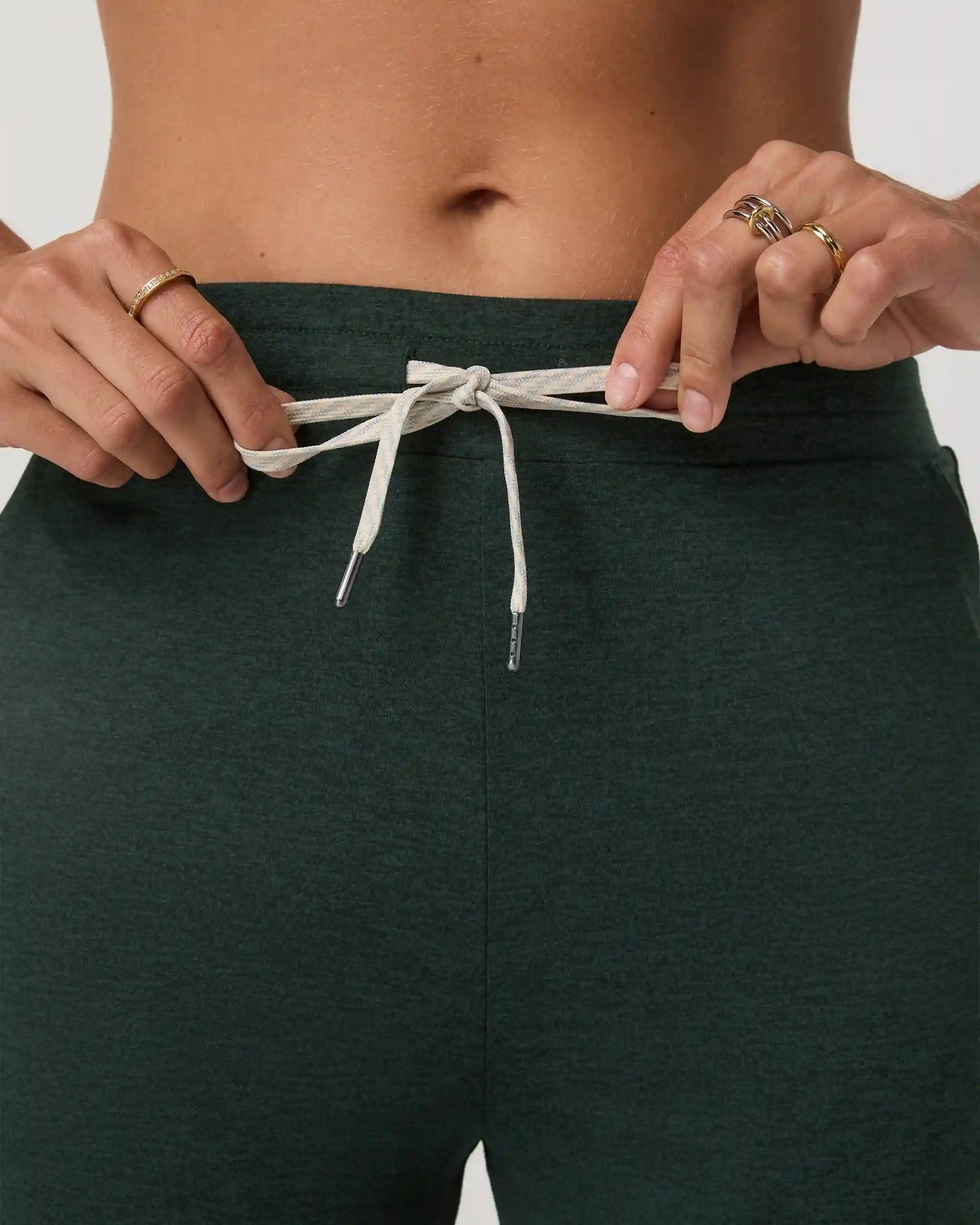 Halo Essential Wideleg Pant | Evergreen Heather