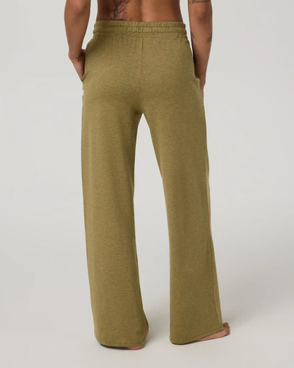Halo Essential Wideleg Pant | Saguaro Heather