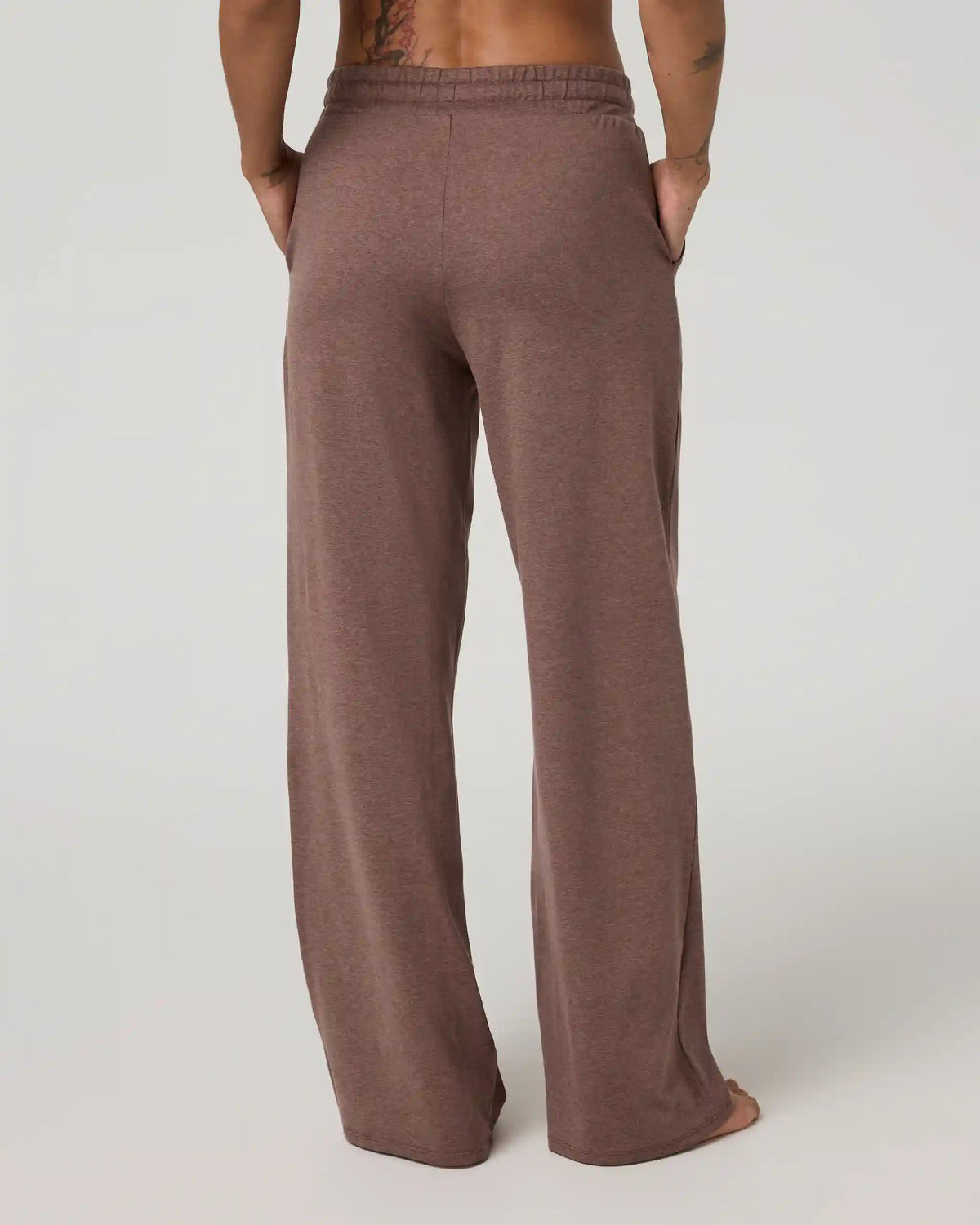 Halo Essential Wideleg Pant | Sable Heather