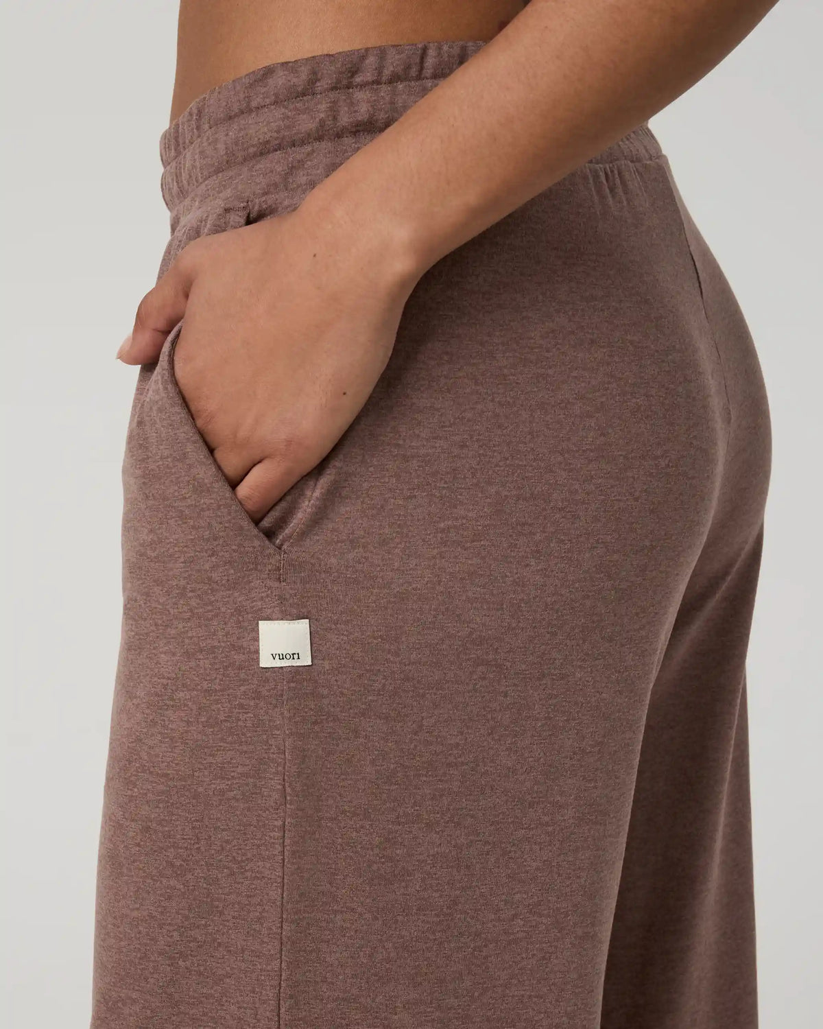 Halo Essential Wideleg Pant | Sable Heather