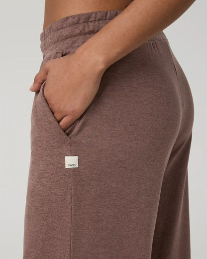 Halo Essential Wideleg Pant | Sable Heather