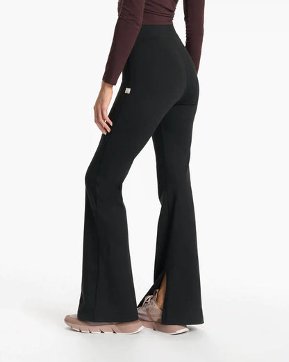 Granite High Waist Flare | Black Heather