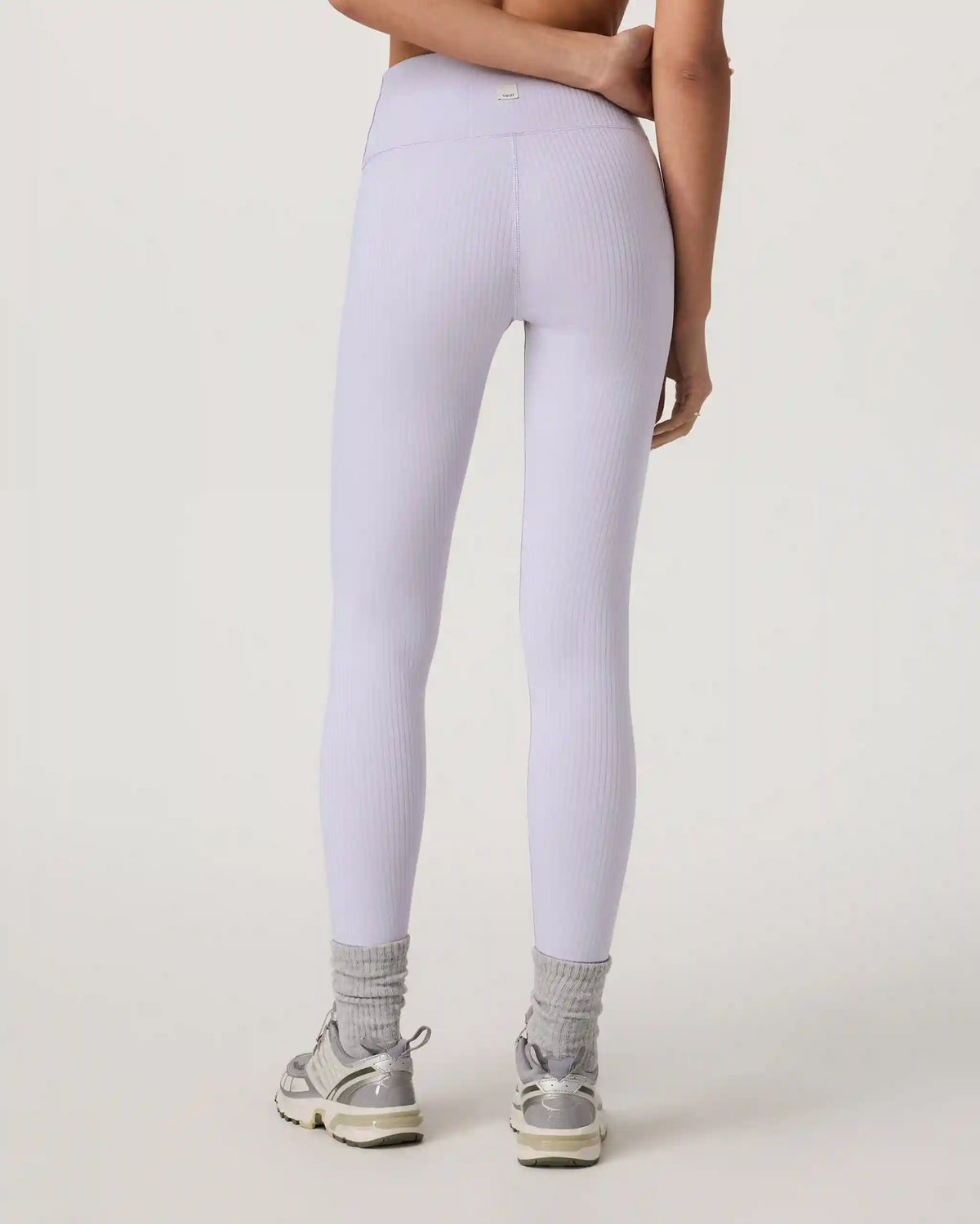 Inversion Rib Legging | Lavender Ice