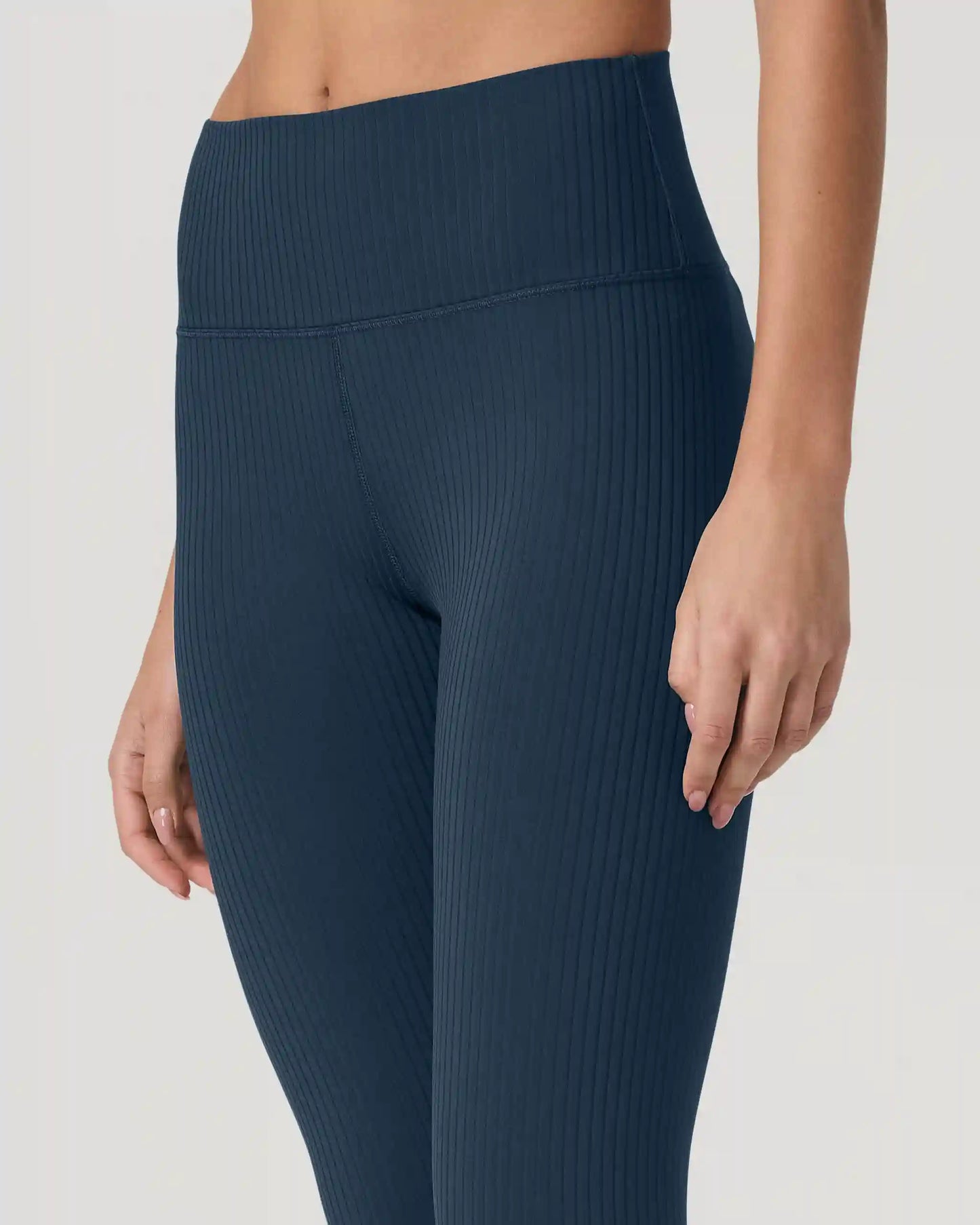 Inversion Rib Legging | Ocean Blue