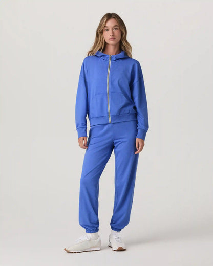 Halo Modern Sweatpant | Bright Iris Heather