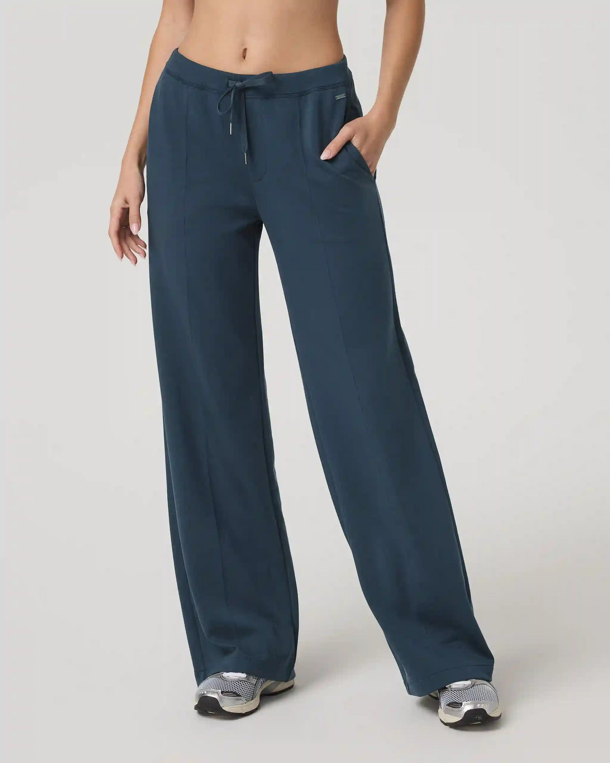 Compose Wideleg Pant | Ocean Blue