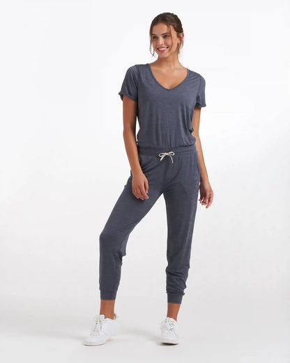 All Day Jumpsuit | Azure Heather