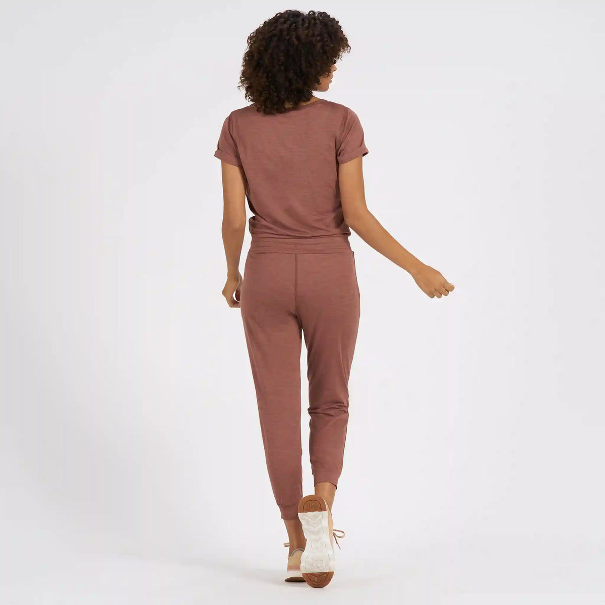 All Day Jumpsuit | Terracotta Heather