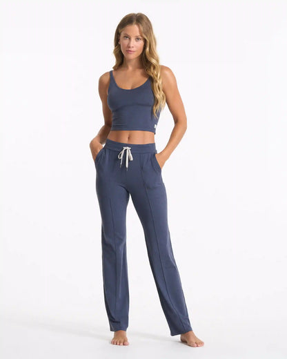 Halo Wide Leg Flare | Azure Heather
