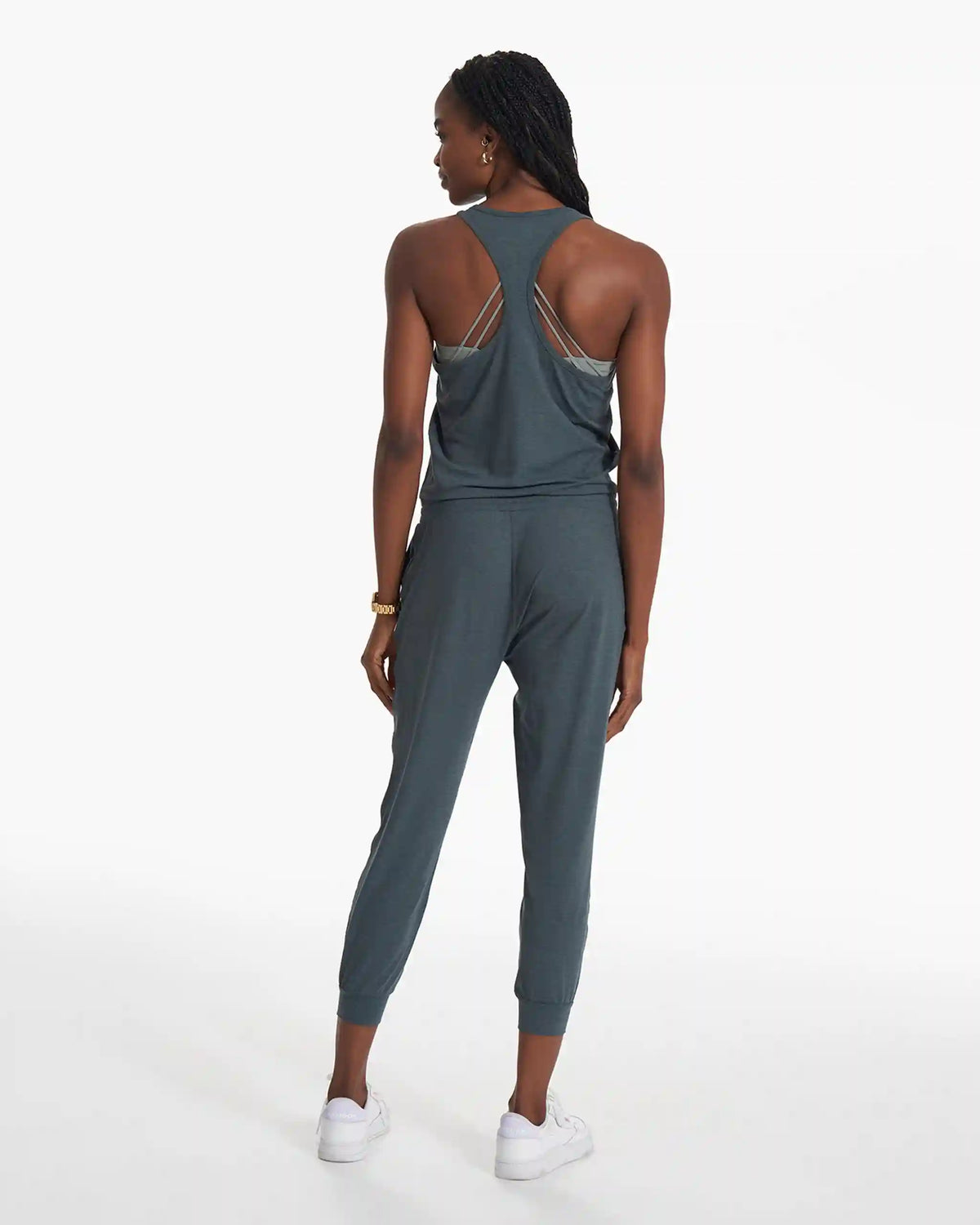 Lux Jumpsuit | Stone Heather