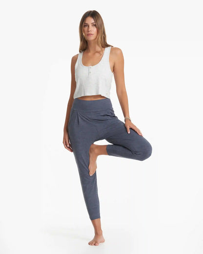 Lux At Ease Pant | Azure Heather