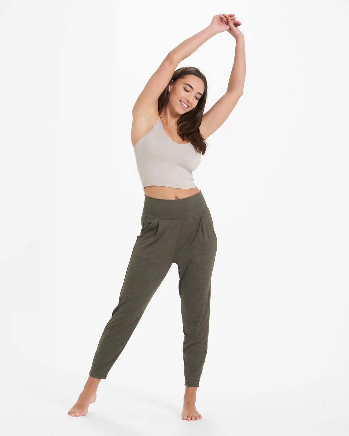 Lux At Ease Pant | Oregano Heather