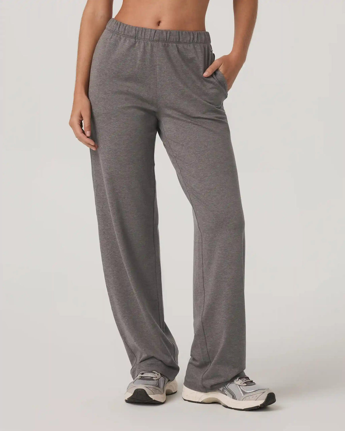 Halo Modern Straight Leg Pant | Chia Heather