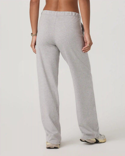 Halo Modern Straight Leg Pant | Pale Grey Heather