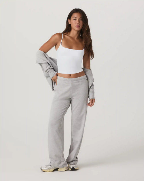 Halo Modern Straight Leg Pant-Long | Pale Grey Heather