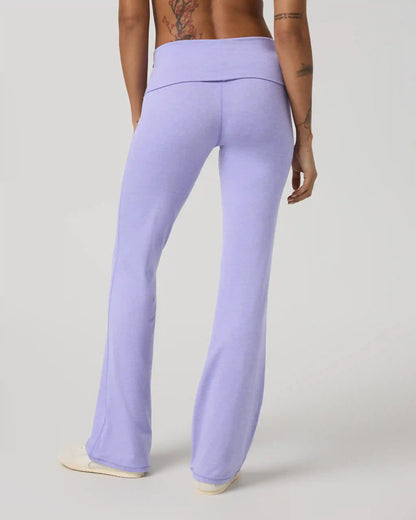 Halo Foldover Pant | Hyacinth Heather
