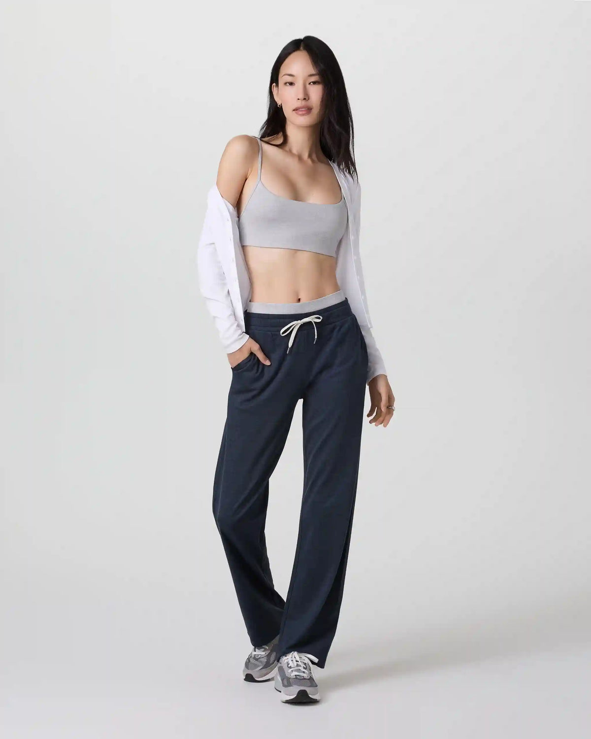 Halo Warm Up Straight Leg | Midnight Heather