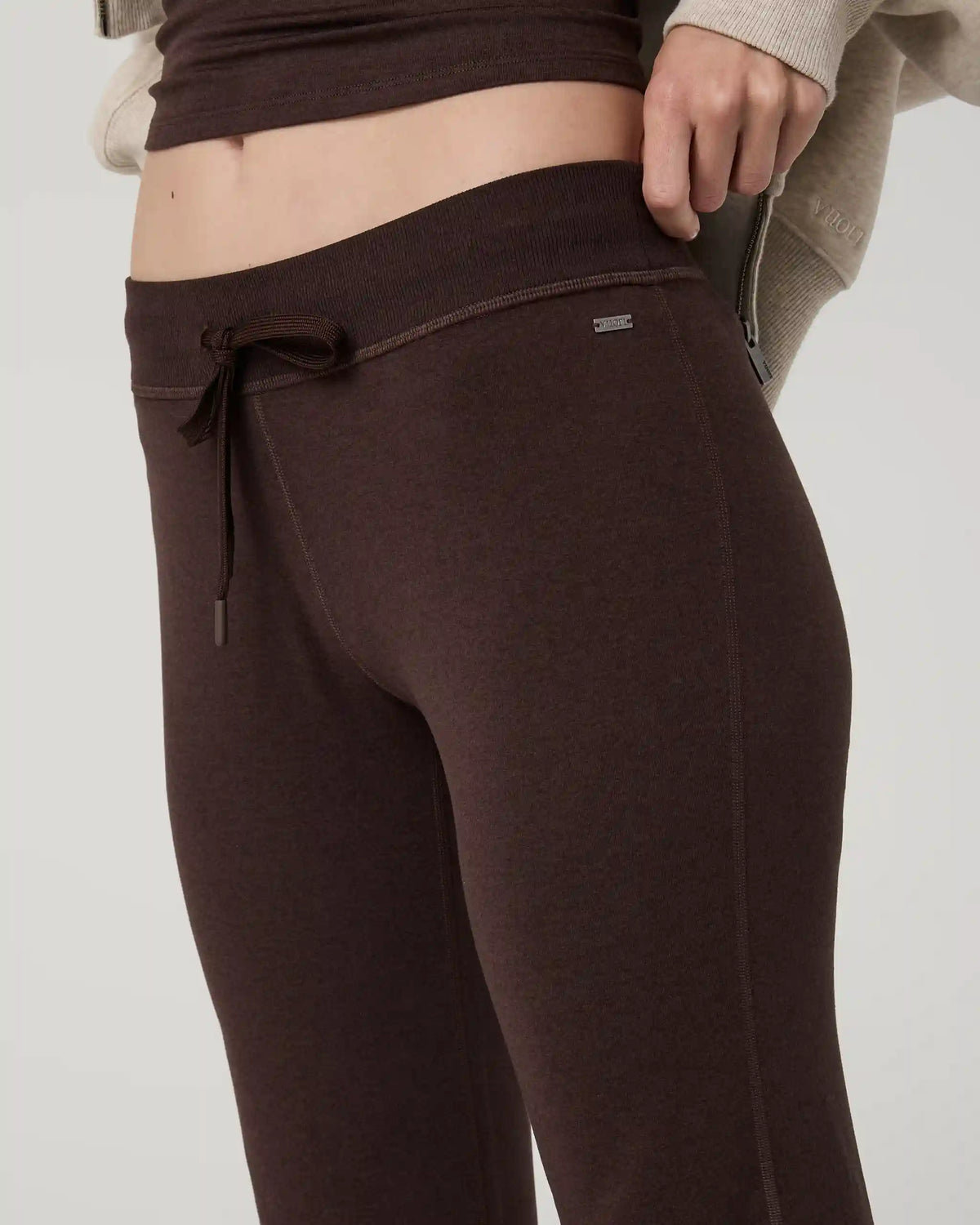 Halo Low Rise Slim Flare Pant | Java Heather