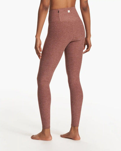 Clean Elevation Legging-Long | Hazelnut Heather