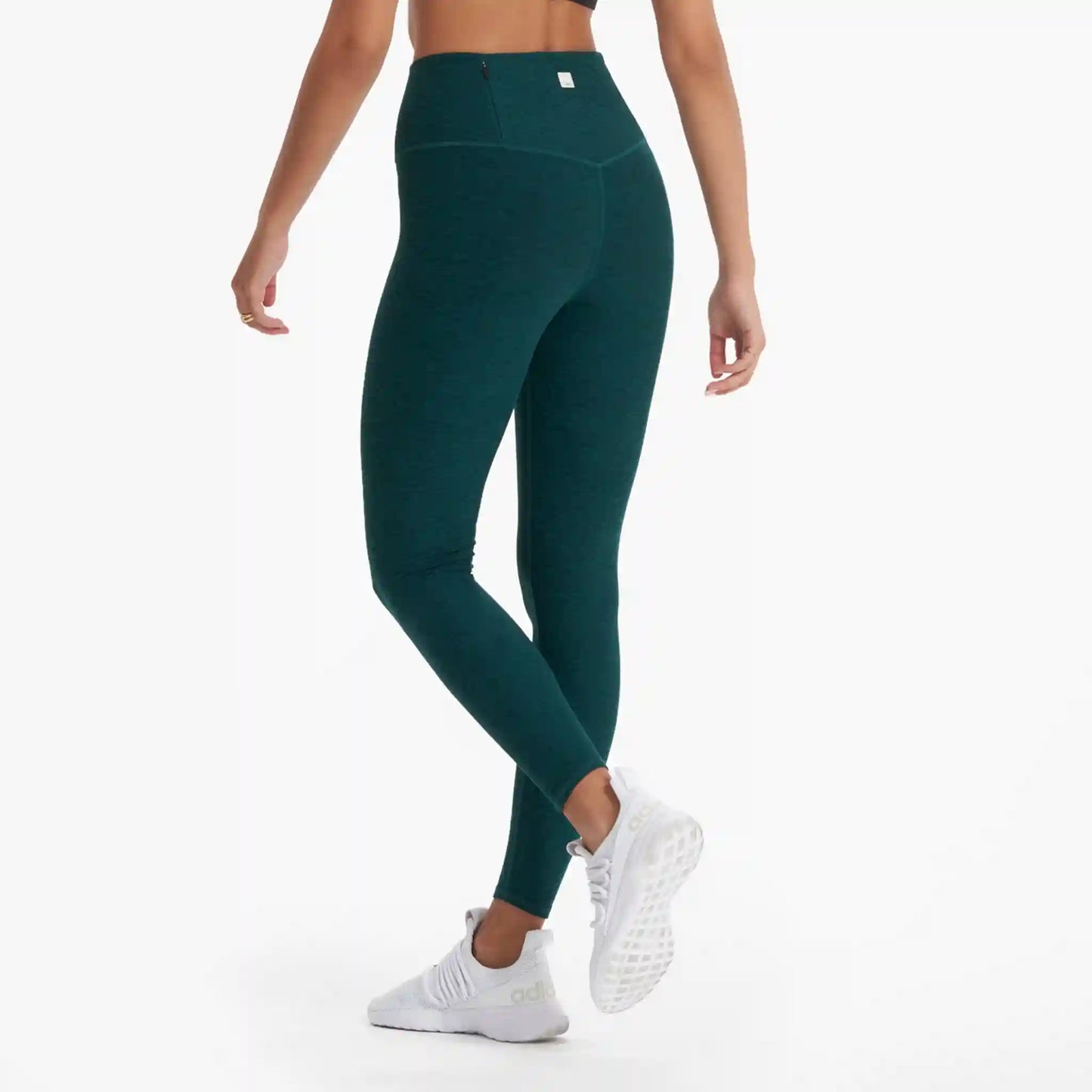 Clean Elevation Legging-Long | Jade Heather