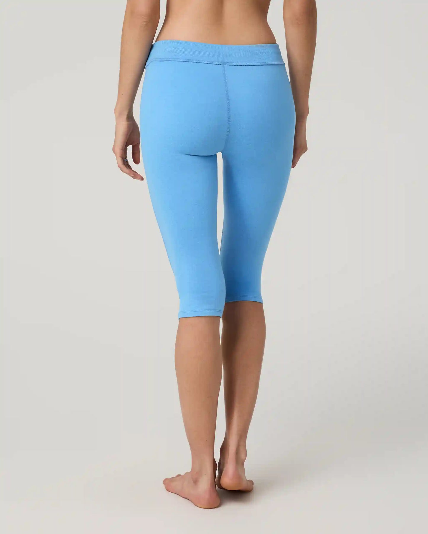 Halo Low Rise Crop Pant | Oasis Blue Heather