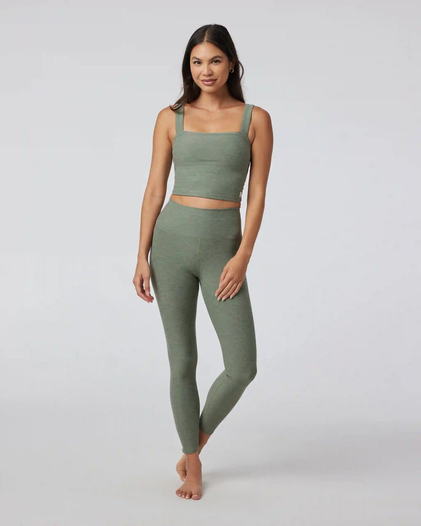 Clean Elevation Legging | Pistachio Heather