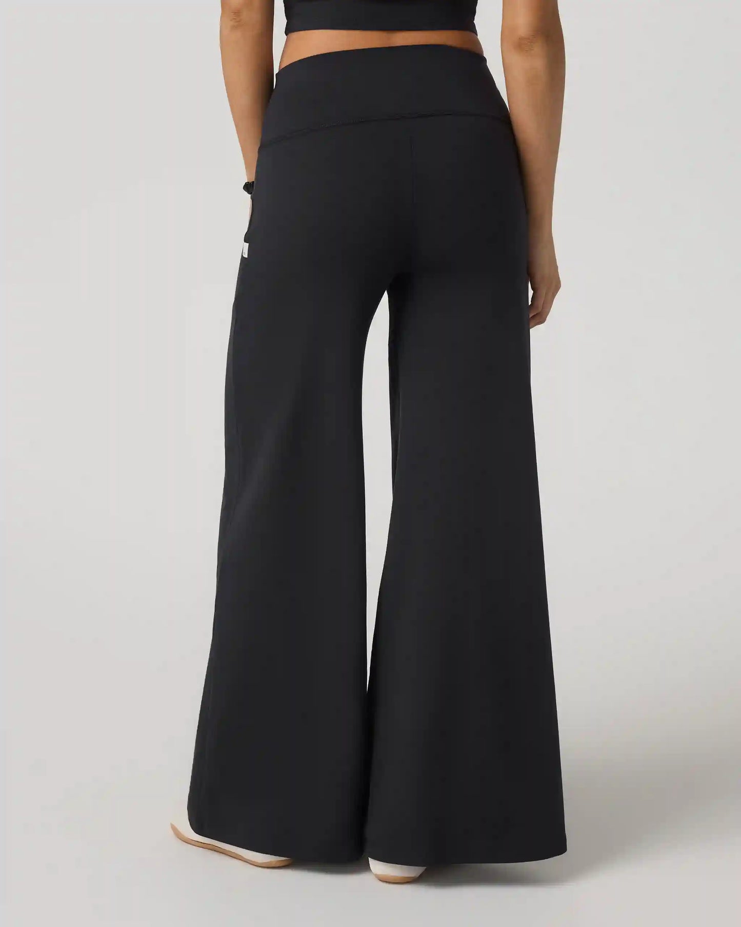 Halo Easy Wideleg Pant | Solid Black