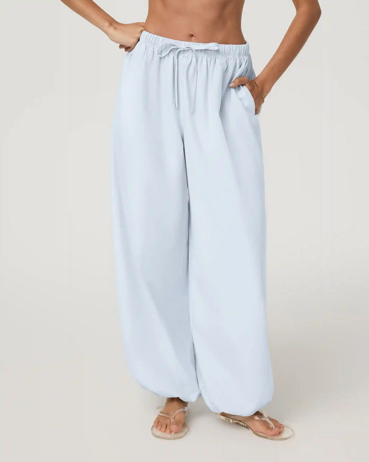 Coastal Poplin Balloon Pant | Atmosphere
