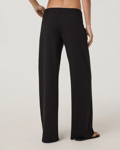 Halo Low Rise Straight Leg Pant | Solid Black