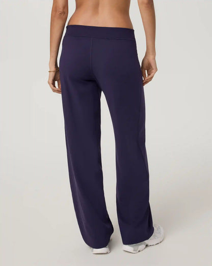 Halo Low Rise Straight Leg Pant | Velvet Violet