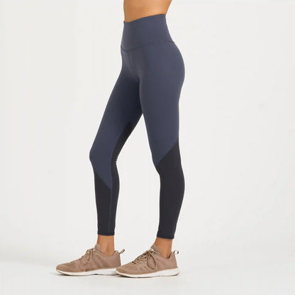 Colorblock Studio Legging | Azure