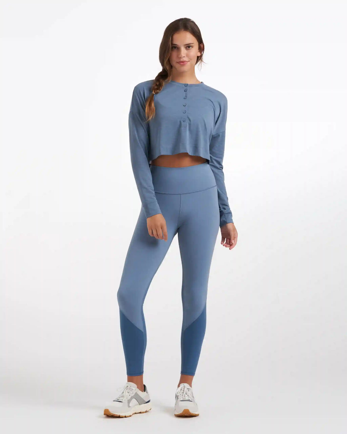 Colorblock Studio Legging | Cloud