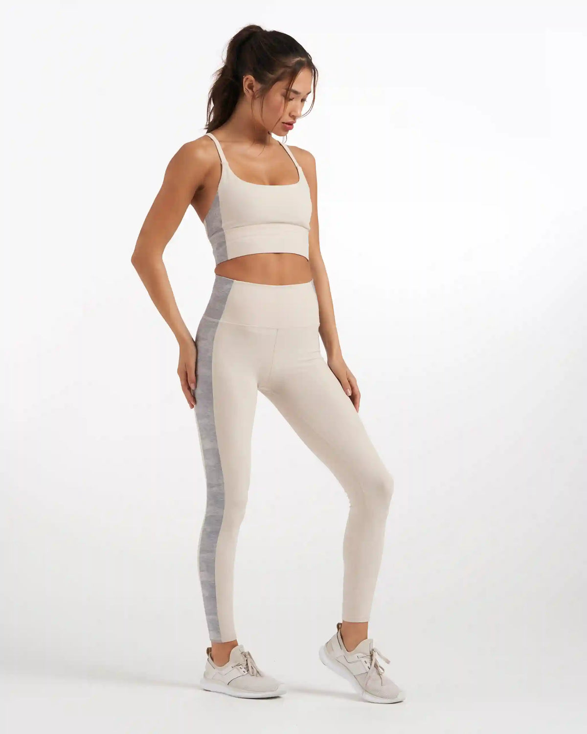 Aspire Elevation Legging | Dune Heather