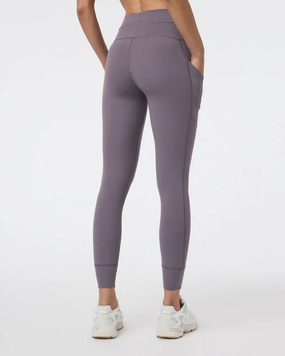 Daily Pocket Legging - Long | Lunar Grey