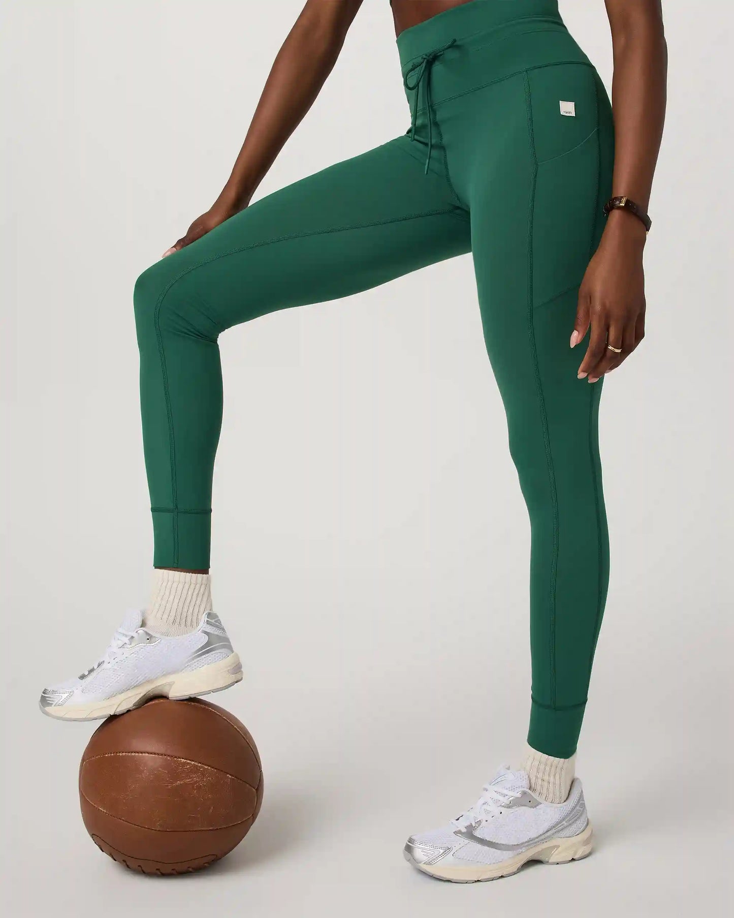 Daily Pocket Legging - Long | Viridian