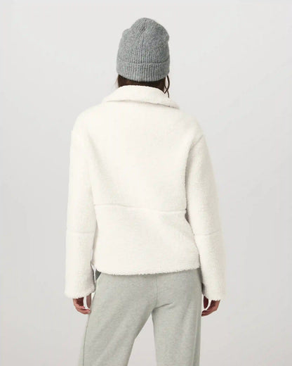 Lou Full Zip Jacket | Marshmallow