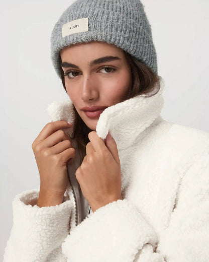 Lou Full Zip Jacket | Marshmallow