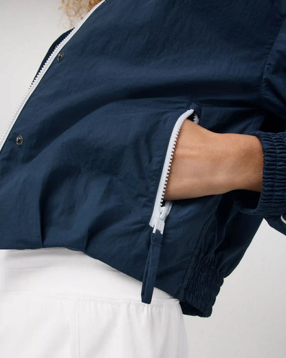 Eaton Fitness Jacket | Ocean Blue