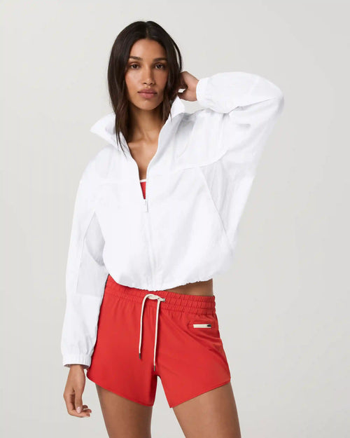 Court Full Zip | White