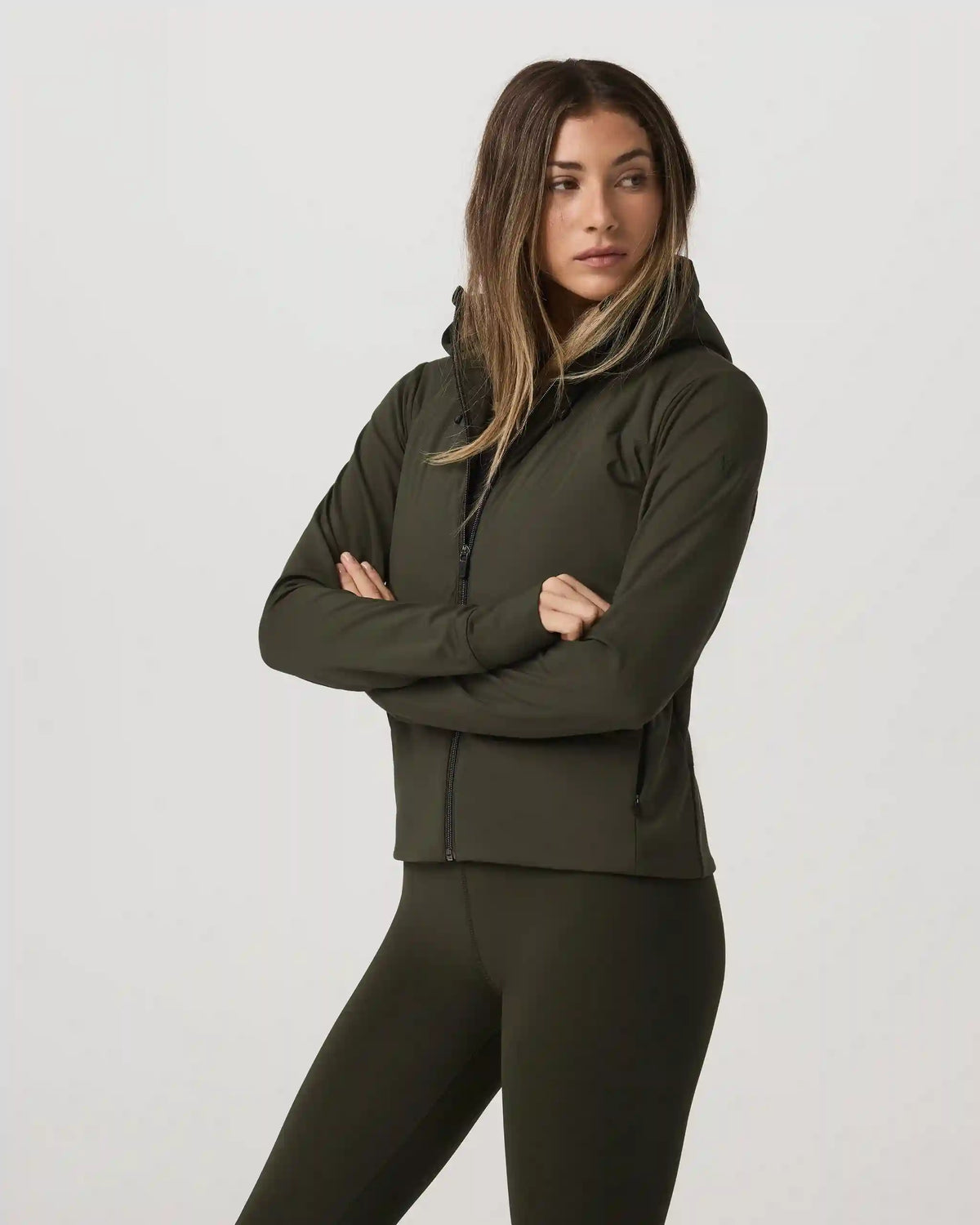 Chilled Out Full Zip | Olive