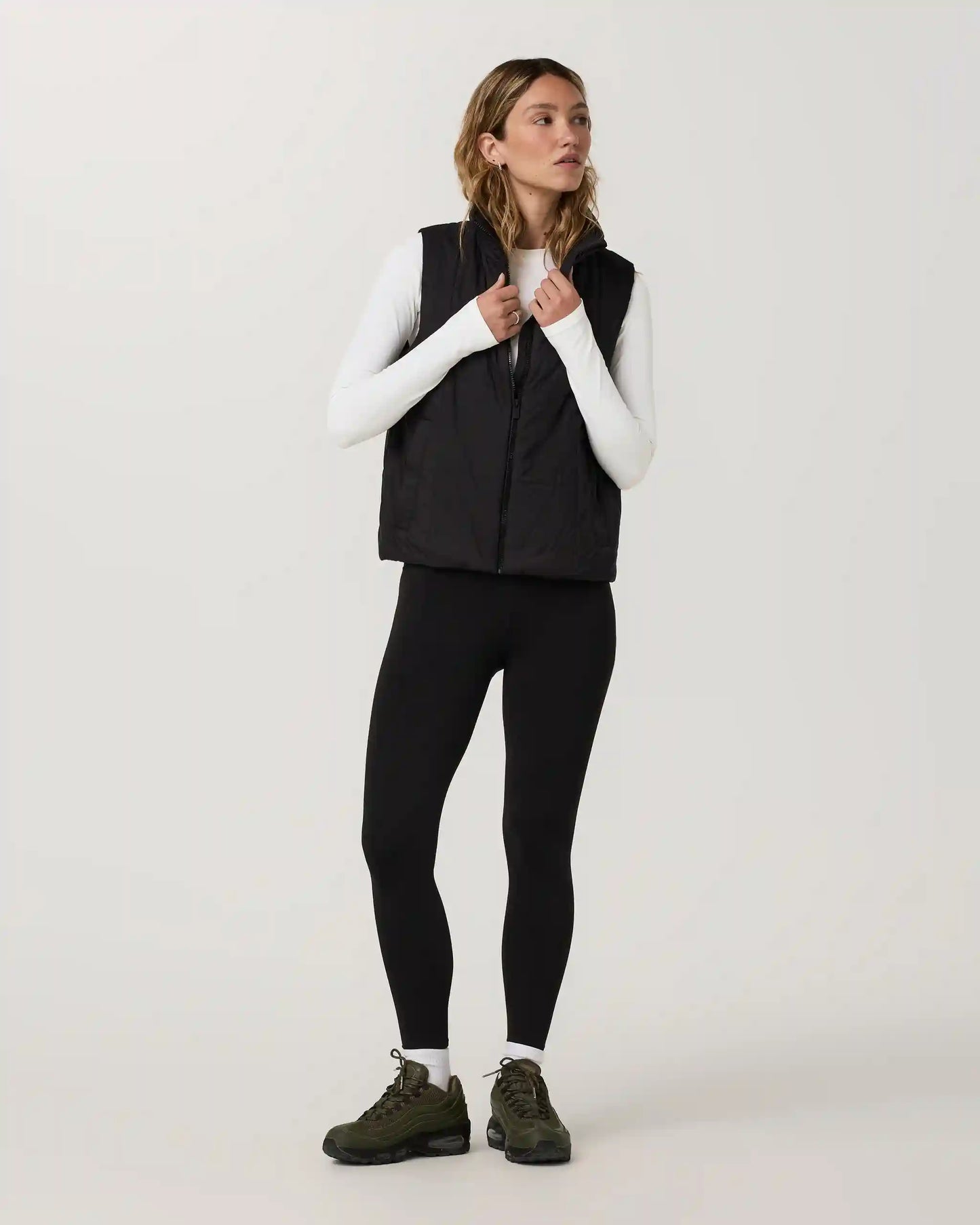 Canyon Insulated Sporty Vest | Black