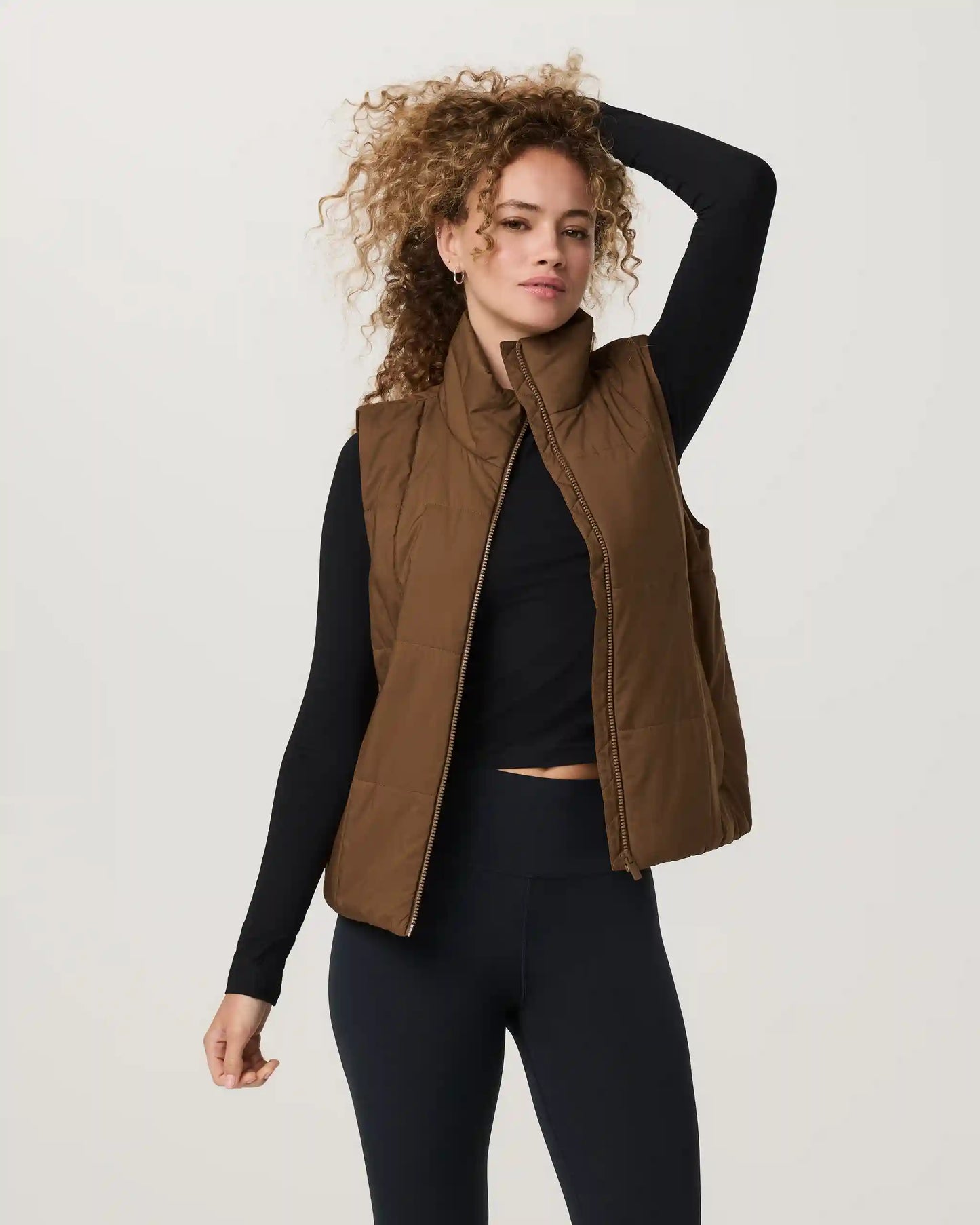 Canyon Insulated Sporty Vest | Bourbon