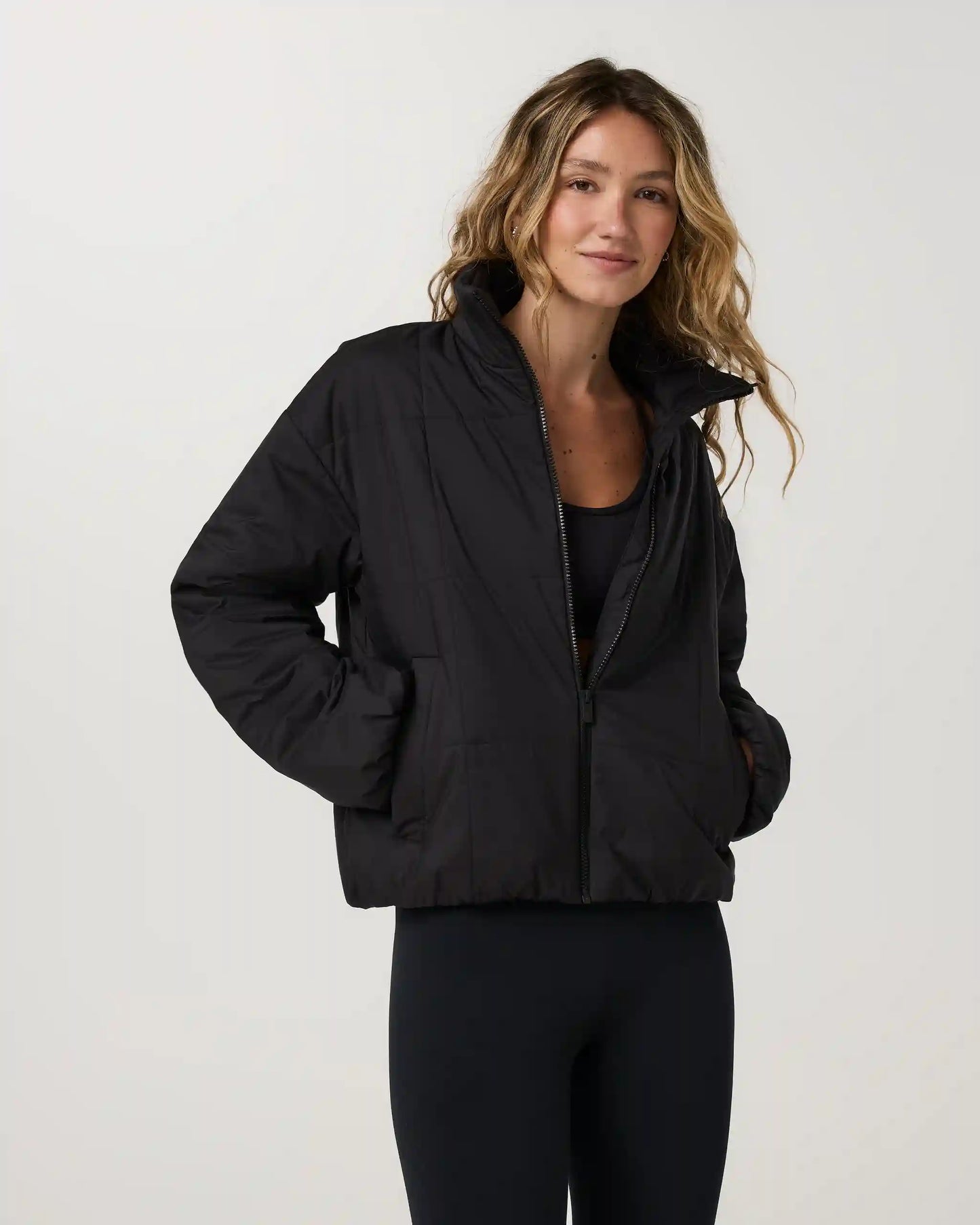 Canyon Insulated Sporty Jacket | Black
