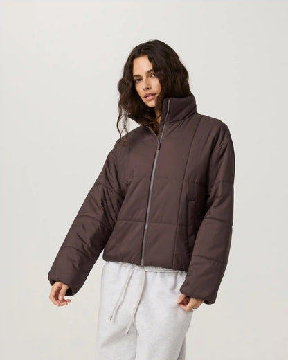 Canyon Insulated Sporty Jacket | French Roast