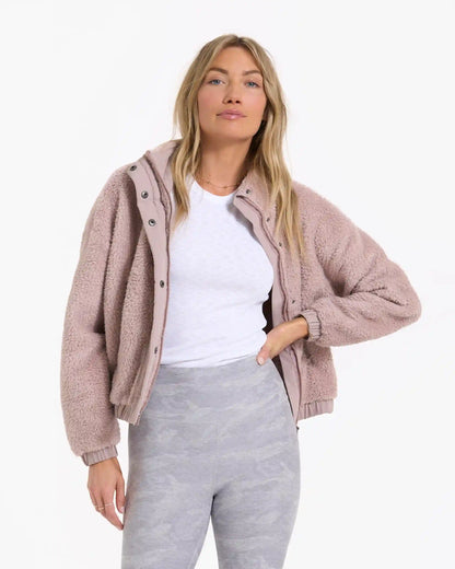 Cozy Sherpa Jacket | Umber