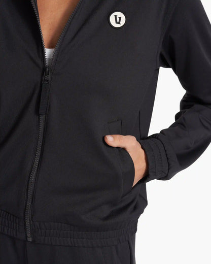 Courtside Track Jacket | Black