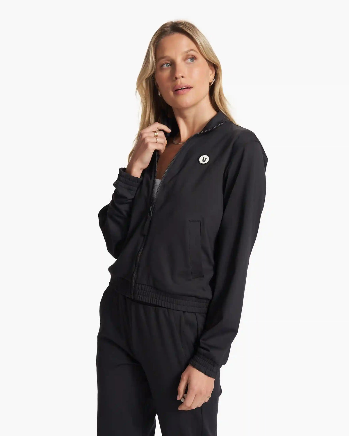 Courtside Track Jacket | Black