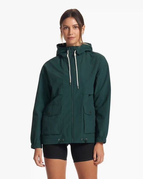 Elijo Rain Jacket | Grass